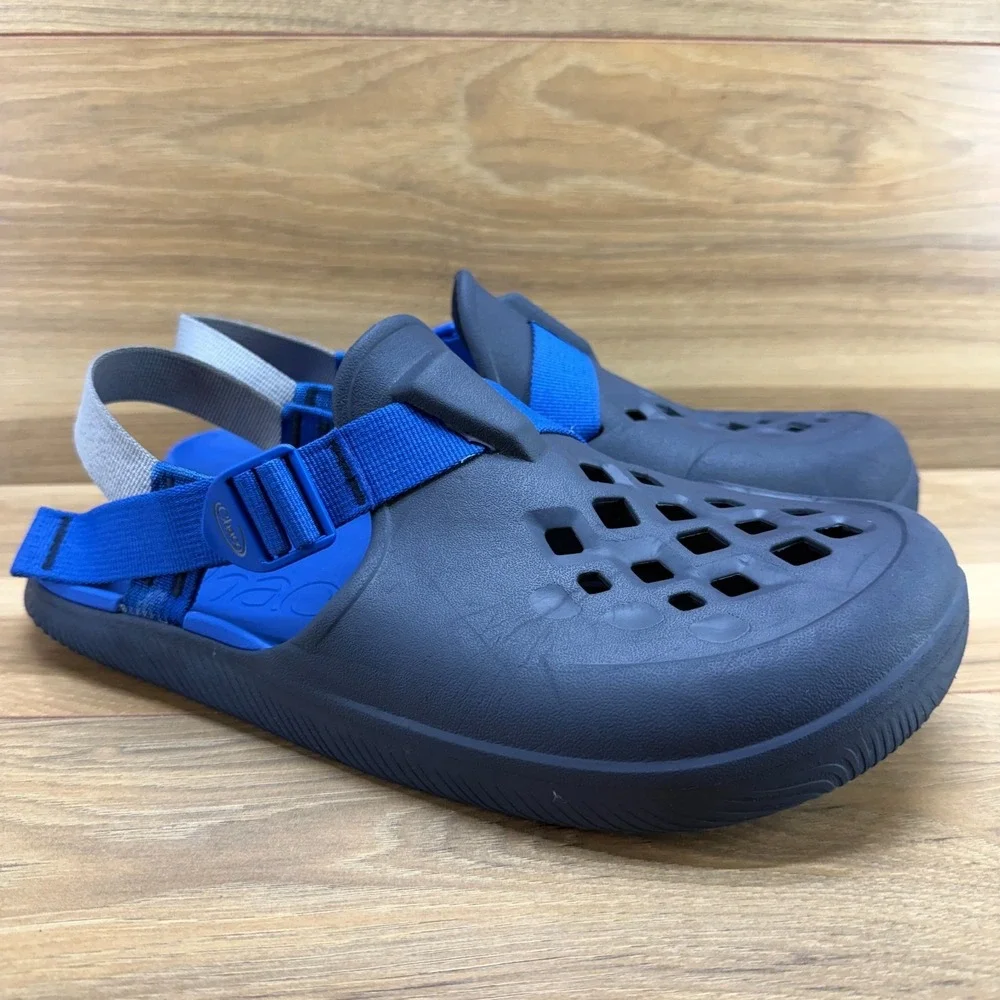 CHACO Chillos Blue Clogs Mens 11 Waterproof Outdoor Sport Slip‎ On
